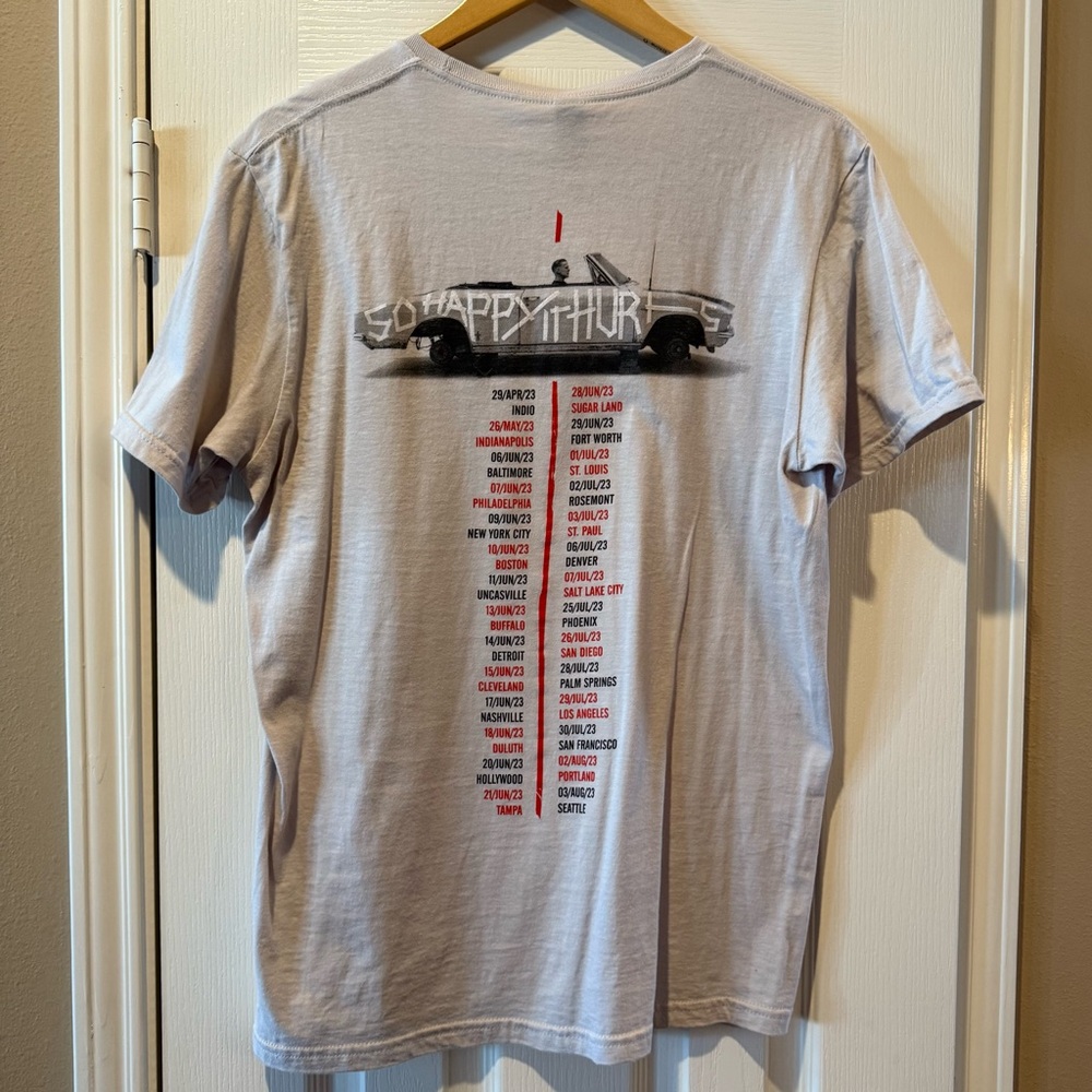 Bryan Adam’s Concert Tee Official Tour T-Shirt 2023